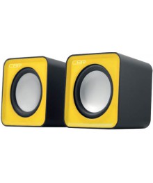 Колонки CBR CMS 90, Yellow, динамики 4,5 см., USB 2х3 Втпо низкой цене. Колонки Defender оптом с доставкой по Дальнему Востоку. Качетсвенные колонки оптом.