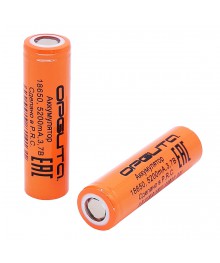 Акк  литиевый Орбита 18650 - 5200mA (Li-ion, 2500mAh, 3.7V, размер: D18xL65мм) 2шт/уп гг Новосибирск, Барнаул, Горно-Алтайск, Бийск, Томск, Кемерово, Новокузнецк, Ленинск-Кузнецк и др: