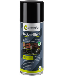 Антикоррозийное средство Back-n-black  400 ml черный аэрозоль Defender Новокузнецк, Горно-Алтайск. Низкие цены, большой ассортимент. Автоаксессуары оптом по низкой цене.