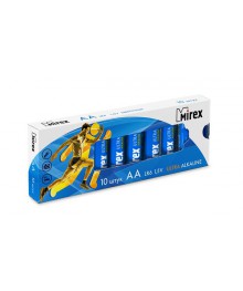 Бат LR6            Mirex 1,5V  multipack-10 (10/480)