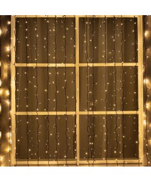 Эл.гирл. "Занавес" 2 х 3 м , IP44, УМС, тёмная нить, 760 SMD-LED, свеч тёплое белое,220Вке. Доставка Барнаул, Кемерово, Томск, Новокузнецк, Горно-Алтайск, Междуреченск, Ленинск-Кузнецкий.