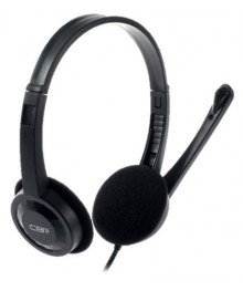 гарнитура CBR CHP 313M, проводная, микрофон, накладные наушники, 2 x mini-jack 3.5