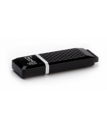 USB2.0 FlashDrives 8Gb Smart Buy  Quartz series Black (SB8GBQZ-K)овокузнецк, Горно-Алтайск. Большой каталог флэш карт оптом по низкой цене со склада в Новосибирске.
