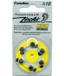 Бат ZA 10  Camelion (для слух аппар,BL-6, 1.4V,уп. 60шт)