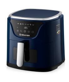 Аэрогриль BRAYER 2036BR,1500 Вт,5 л, t. 200С, съемная решетка, таймер, LCD-дисплей, 7 программ