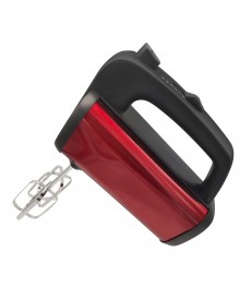 Миксер MAXTRONIC MAX-213C чёрн-красн нерж (500Вт, 5 скор, 2 вида насадок, подарочн упаковка) /20