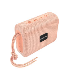 Колонка портативная с BLUETOOTH  BOROFONE BR18 Розовый, 5W, 500mAh, 100х78х40 мми колонки оптом по низкой цене. Большой каталог Мини колонок оптом с доставкой по Дальнему Востоку.