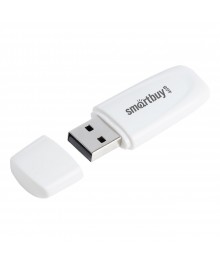 USB2.0 FlashDrives32 Gb Smart Buy  Scout White (SB032GB2SCW)овокузнецк, Горно-Алтайск. Большой каталог флэш карт оптом по низкой цене со склада в Новосибирске.