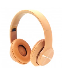 Наушники беспроводные OT-ERB46 Коричневые, большие, гарнитура (bluetooth, FM/TF)льшой каталог наушников оптом. Качественные наушники оптом по низкой цене со склада в Новосибирске.