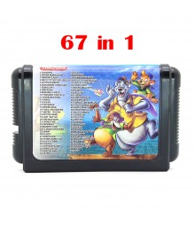 Игр. картридж 67в1 (16 bit). Игровая приставка Ritmix оптом со склада в Новосибриске. Большой каталог игровых приставок оптом.