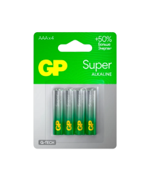Бат LR3            GP Super G-Tech BP-4  (40шт/320)Батарейки оптом
