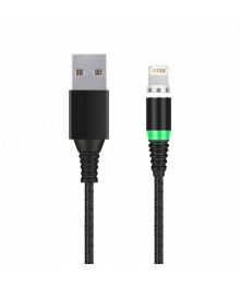 Кабель USB - 8pin Smartbuy  для Apple с магнитным отсоед. наконечн, 1м, 2 А, черн (iK-510mt-2)Востоку. Адаптер Rolsen оптом по низкой цене. Качественные адаптеры оптом со склада в Новосибирске.