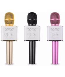 Микрофон OT-ERM05 чёрный (Q9) для караоке беспроводной (Bluetooth, динамики, USB)ада. Большой каталог микрофонов для караоке RITMIX, Defender оптом с доставкой по Дальнему Востоку.