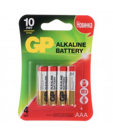 Бат LR3            GP RHCP Alkaline BP-4  (40шт/320)  (24ARHCP-2CR4)