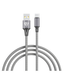 Кабель USB - TYPE C BY Solid, 18Вт, 1 м, 3A, нейлон, мет. кон., графитовыйВостоку. Адаптер Rolsen оптом по низкой цене. Качественные адаптеры оптом со склада в Новосибирске.