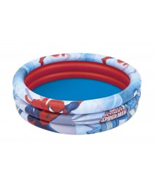 Бассейн надувной, Spider-Man, ПВХ, 122х30см, 200л, от 2 лет, 98018 BESTWAY