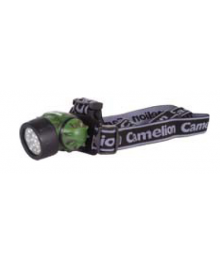 Фонарь  Camelion LED 5313-19F4ML (фонарь налобный камуфляж, 19LED, 4 режима, 3хAAA в комплекте, блиари Camelion оптом. Большой каталог фонарей Camelion оптом по низкой цене со склада в Новосибирске.