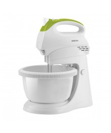 Миксер Centek CT-1119 с чашей (белый/зеленый) 350Вт, 2.5л, 5 скоростей+турбо, взбивание/замешивание
