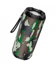 Колонка портативная с BLUETOOTH  BOROFONE BR15 Хаки, 2x5W,  1200mAh, 162х70х70 мм (2*5Вт)и колонки оптом по низкой цене. Большой каталог Мини колонок оптом с доставкой по Дальнему Востоку.