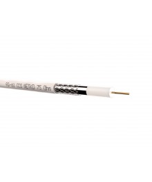 Кабель ант.RG-6/U  Нетко   100м   CCS, оплетка 48AL  белый (сталь-медь, 75ом) 6/упа комнатная оптом с доставкой по Дальнему Востоку. Большой каталог комнатных антенн по низкой цене.