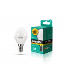 Эл. лампа светодиодная Camelion LED-G45-12W-/830/E14(Шар 12Вт 220В, аналог 100Вт) уп.1/10/100нецк, Ленинск-Кузнецк, Барнаул, Горно-Алтайск, Бийск и др. Большой каталог светодиодных ламп оптом.