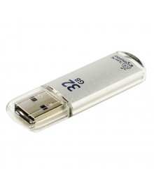 USB2.0 FlashDrives32 Gb Smart Buy  V-Cut  SILVER (SB32GBVC-S)овокузнецк, Горно-Алтайск. Большой каталог флэш карт оптом по низкой цене со склада в Новосибирске.