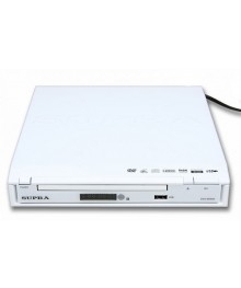 плеер  DVD  SUPRA DVS-055XK белый (караоке, USB,рус)ьшой каталог TV приставок оптом со склада в Новосибирске. Качетсвенные TV приставки в Новосибирске.