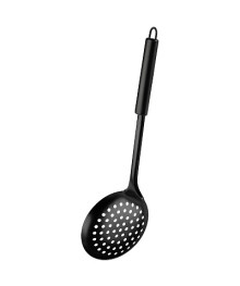 Шумовка Mallony CLASSICO NERO  из нержавеющей стали, цвет - черный, non-stick (раб часть)