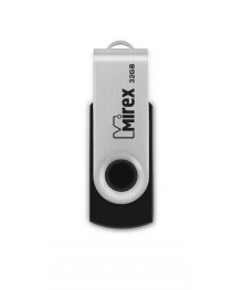 USB2.0 FlashDrives64 Gb Mirex SWIVEL BLACKовокузнецк, Горно-Алтайск. Большой каталог флэш карт оптом по низкой цене со склада в Новосибирске.