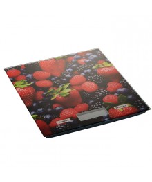 Весы кухонные DELTA KCE-27 "Ягоды" (5 кг,электронные, стекло, LCD дисплей) 12/уп кухоные оптом с доставкой по Дальнему Востоку. Большой каталогкухоных весов оптом по низким ценам.