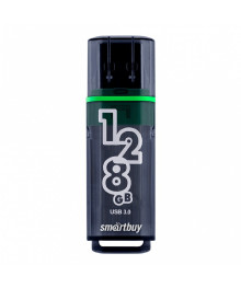 USB3.1 FlashDrives128Gb Smart Buy  Glossy Dark Grey (SB128GBGS-DG)