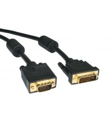 Кабель DVI(I)-VGA 1,5м Орбита OT-AVW03 (TS-3028)Востоку. Адаптер Rolsen оптом по низкой цене. Качественные адаптеры оптом со склада в Новосибирске.