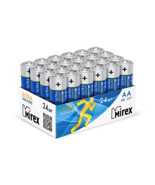 Бат LR6            Mirex 1,5V  showbox-24 (24/480)