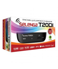 Цифровая TV приставка (DVB-T2) SELENGA Т20DI (T2/C, Dolby, Wi-Fi, IPTV, MEGOGO, YouTube, бп)Цифровая TV приставка оптом. Большой каталог Цифровых TV приставок оптом со склада в Новосибирске.