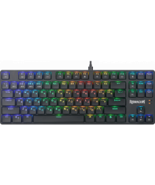 Клавиатура Redragon Anubis RGB тонкая, тихая, 87кл б.п. Defenderом с доставкой по Дальнему Востоку. Качетсвенные клавиатуры оптом - большой каталог, выгодная цена.