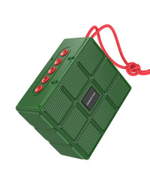 Колонка портативная с BLUETOOTH  BOROFONE BR16, 5W, 1200mAh, 100х84х47 мм, тёмно-зелёный (80)и колонки оптом по низкой цене. Большой каталог Мини колонок оптом с доставкой по Дальнему Востоку.