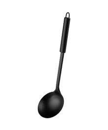 Половник Mallony CLASSICO NERO  из нержавеющей стали, цвет - черный, non-stick (раб часть)