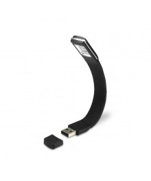 Лампа Qumo"FlexiLight"Питание USB.3 светодиода.Гибкая ножка.Прорезиненный корпус.с доставкой по Дальнему Востоку. Bluetooth и USB гаджеты оптом - большой каталог, высокое качество.