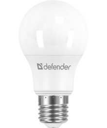 Эл. лампа светодиодная Defender LED-A60 -10W/840/E27(груша, нейтральный белый)уп.1шт