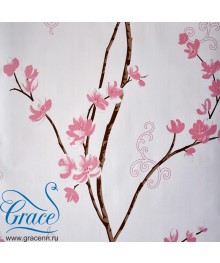 Пленка самоклеющаяся Grace 5562-45 сакура, повышенная плотность, 45см/8мПленка самоклеющаяся оптом с доставкой по РФ по низким цекнам.