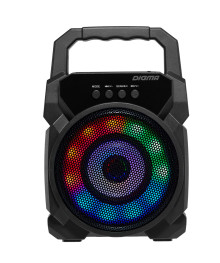 Колонка портативная с BLUETOOTH  DIGMA D-PS1500 черный (10W 1.0 BT 10м 500mAh)