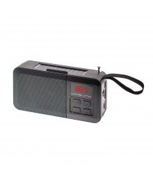 Колонка портативная с BLUETOOTH  OT-SPB140 чёрная (3Вт, солнечн батарея, фонарик)и колонки оптом по низкой цене. Большой каталог Мини колонок оптом с доставкой по Дальнему Востоку.