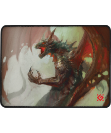 Коврик для мыши DEFENDER игровой Dragon Rage M 360*270*3мм,ткань+резинаоптом. Коврики для мышек оптом с доставкой по Дальнему Востоку. Большой каталог ковриков для мышек.