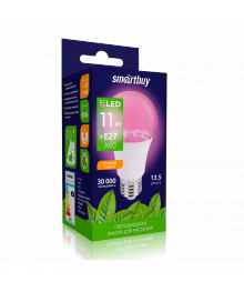 Светодиодная (LED) Лампа ФИТО Smartbuy-A60-11W/E27 (SBL-A60-11-fito-E27)нецк, Ленинск-Кузнецк, Барнаул, Горно-Алтайск, Бийск и др. Большой каталог светодиодных ламп оптом.