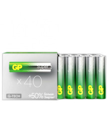 Бат LR3 GP Super G-Tech 40 шт. в пленке (24AA21-2CRSWC40 240/720)Батарейки оптом