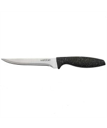 Нож Webber BE-2268F разделочный из нерж стали 6" 15,24 см,"Carbon", черный гранит (120/12) оптом. Набор кухонных ножей в Новосибирске оптом. Кухонные ножи в Новосибирске большой ассортимент