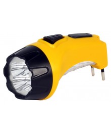 Фонарь Smartbuy Светодиодный Аккумуляторный 7 LED с прямой зарядкой  желтый SBF-86-Yом со склада в Новосибриске. Большой каталог Фонари SmartBuy оптом с доставкой по Дальнему Востоку.