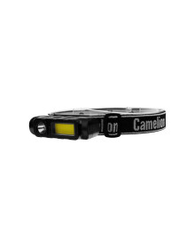 Фонарь  Camelion LED 53414 (фонарь налоб, аккум 3,7В,черный, XPE+COB, 3 Вт, 4 реж, Type-C, бокс)
