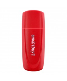 USB2.0 FlashDrives 8Gb Smart Buy  Scout Red (SB008GB2SCR)овокузнецк, Горно-Алтайск. Большой каталог флэш карт оптом по низкой цене со склада в Новосибирске.