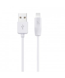 Кабель USB - 8pin HOCO X1 Белый (2,4А, для iPhone5/6/7) 1мВостоку. Адаптер Rolsen оптом по низкой цене. Качественные адаптеры оптом со склада в Новосибирске.